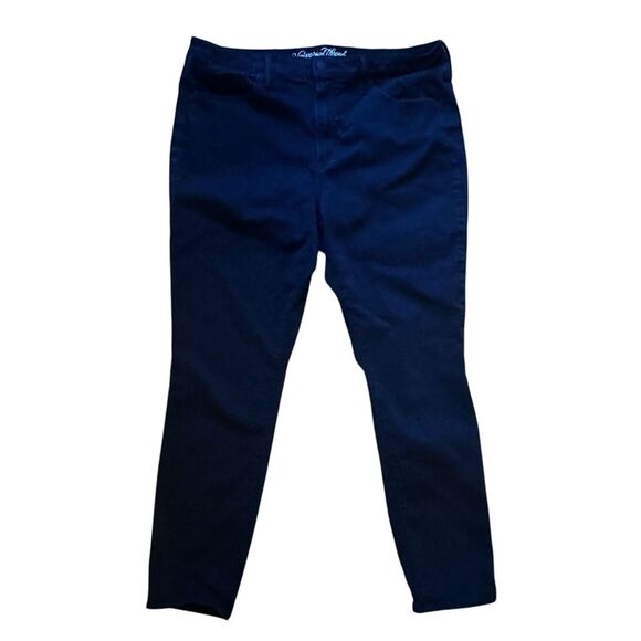 Universal Thread Black High-Rise Cropped Skinny Jeans Bundle Size 16/33R indie - Picture 2 of 7